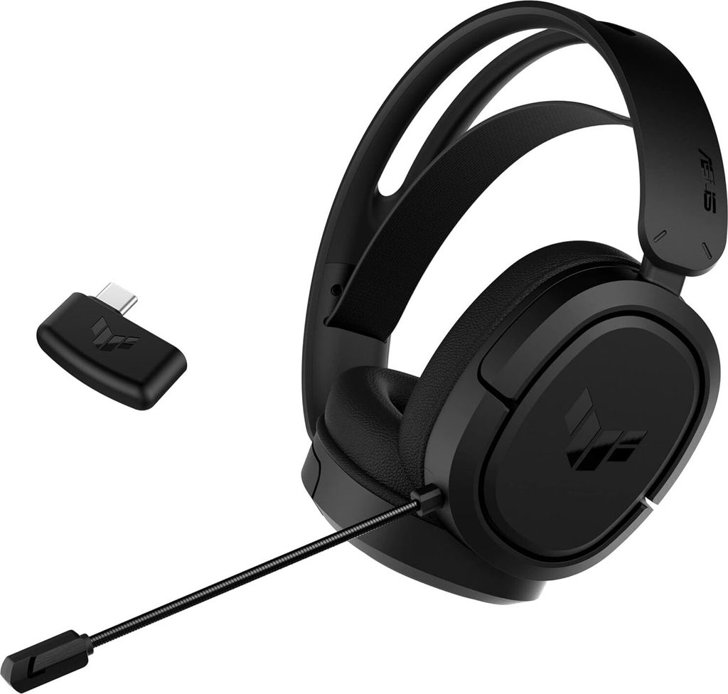 Gaming-Headset (Geringes Gewicht von 295 Gramm, Kabellos, Kabellos, virtueller 7.1-Surround-Sound geeignet für für PC, PS4)