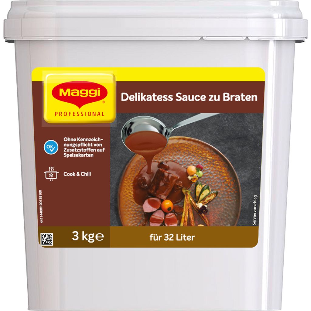 Maggi Bratensauce würzig für Fleischgerichte einfach servieren 3000g