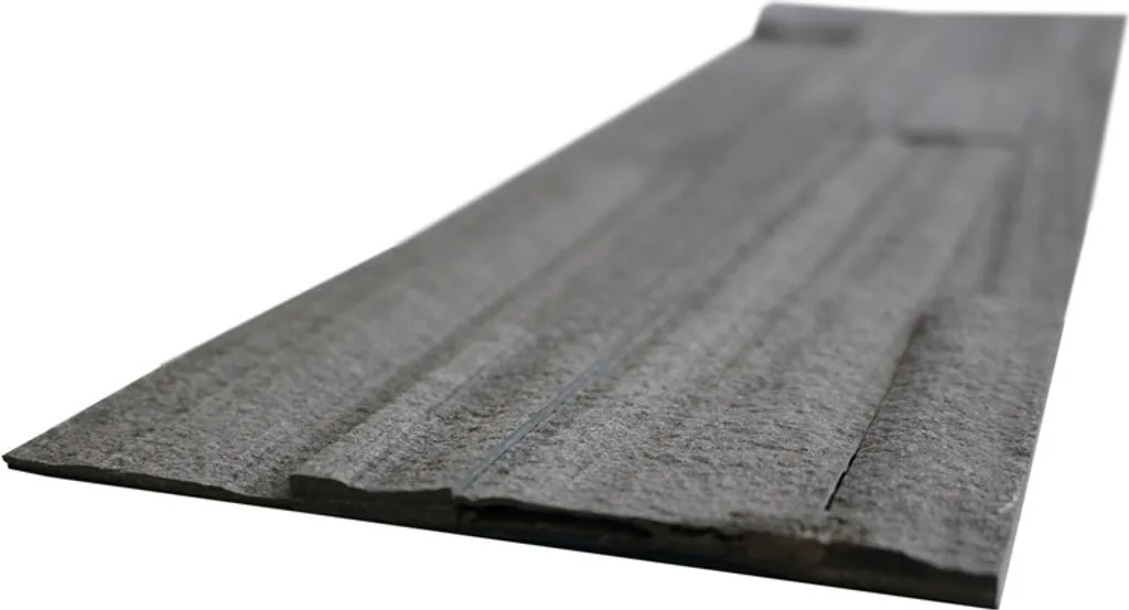 Dalle 3D grès gris ESP012 ALFIstick revêtement adhésif aspect minéral