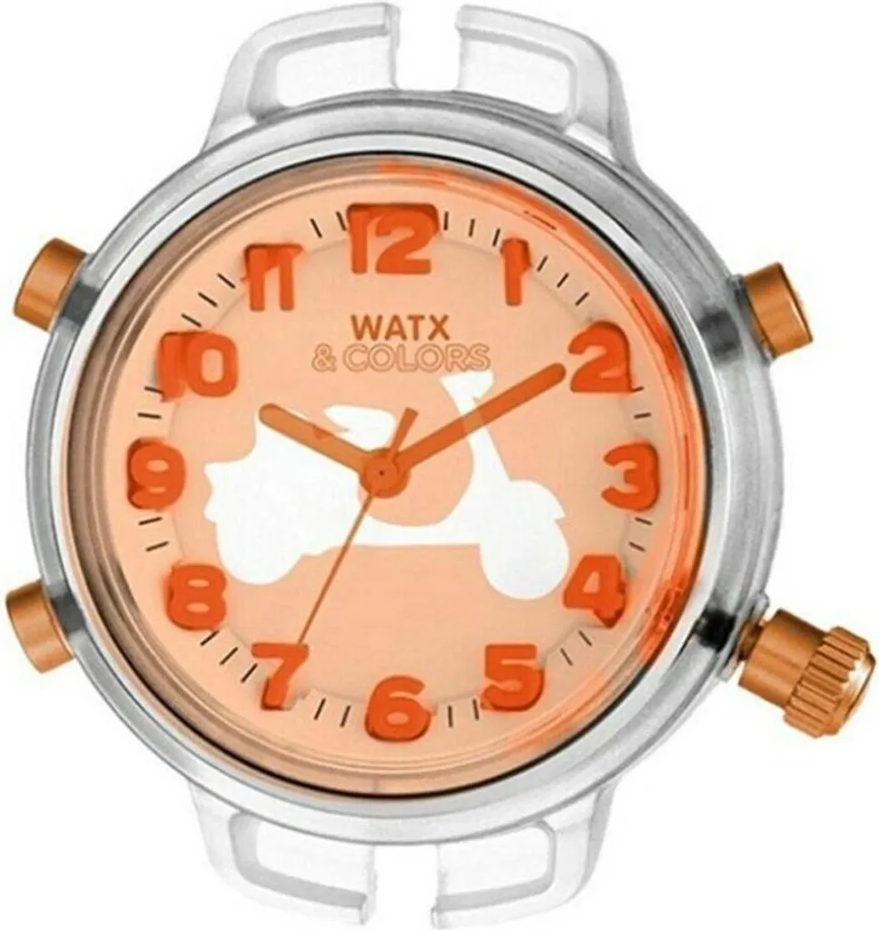 Watx RWA1588 Orologio Analogico Trasparente 50M - Resistente e Pop