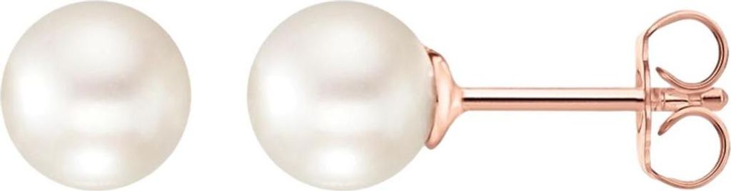 Thomas Sabo Ohrstecker "Perle" Silber rosévergoldet H1430-42