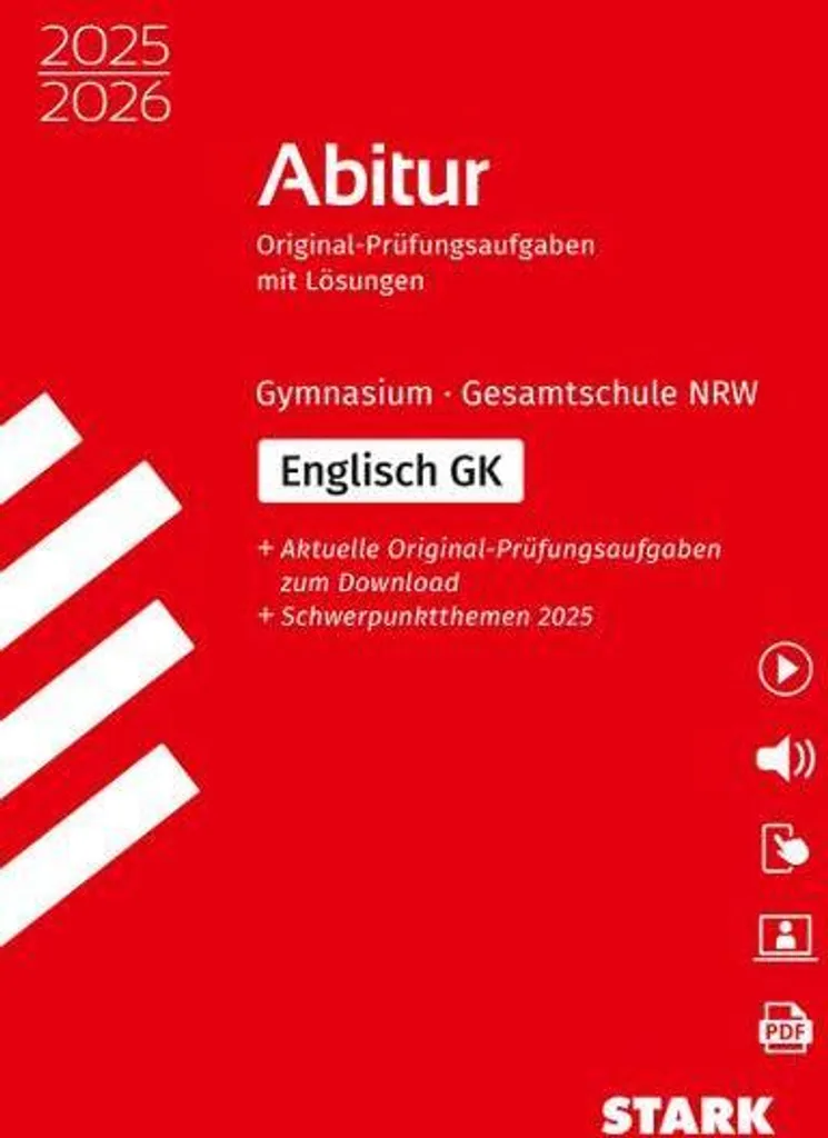 Réussir l'Abitur Anglais NRW 2025/2026 - Guide de Révision Complet GK