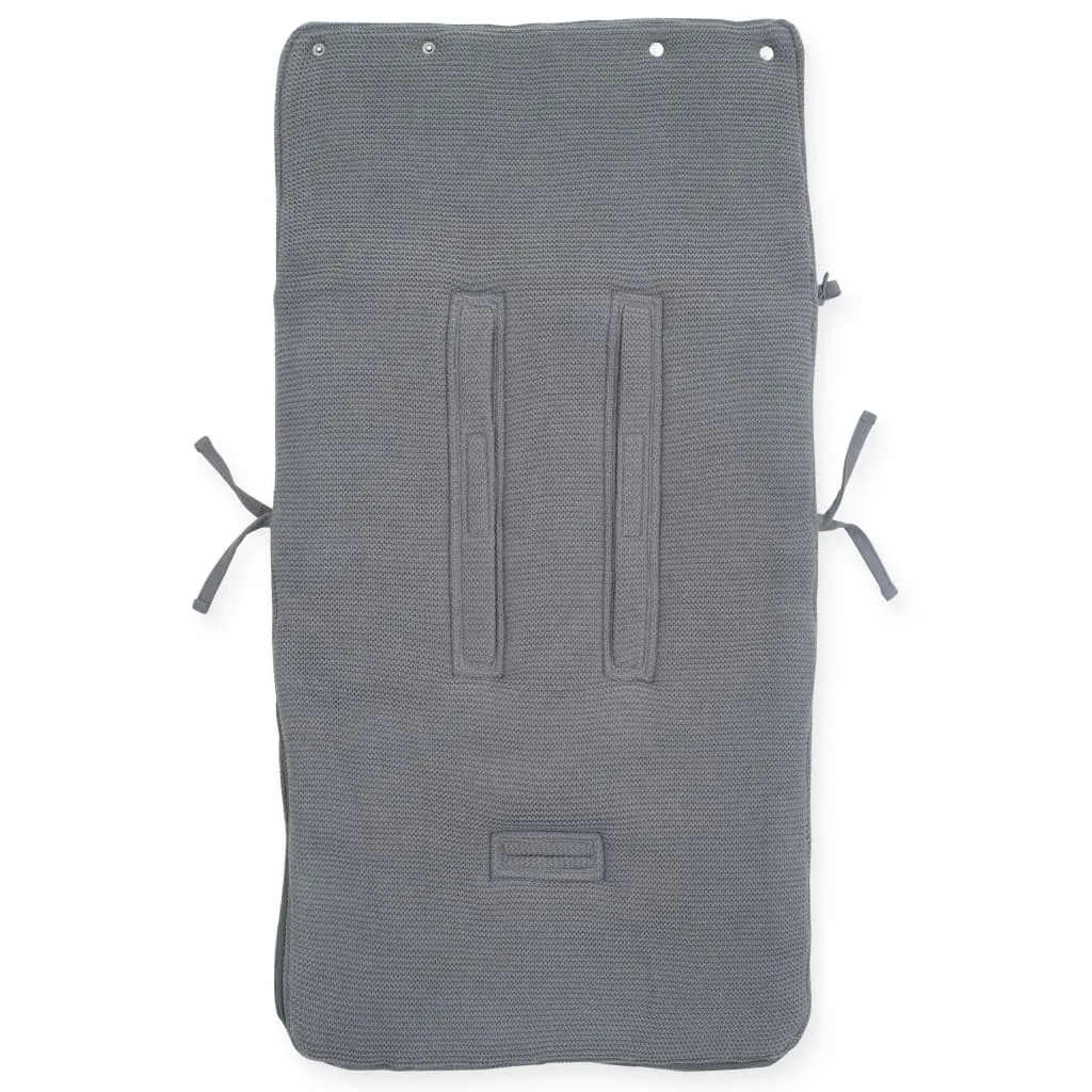 Sac de couchage bébé Jollein Basic Knit Gris pierre - Maille ultra douce