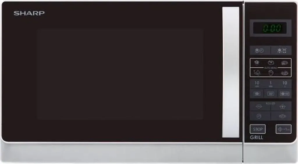 Micro-ondes Sharp R742WW 25L 900W avec 8 Programmes de Cuisson Automatique - 4