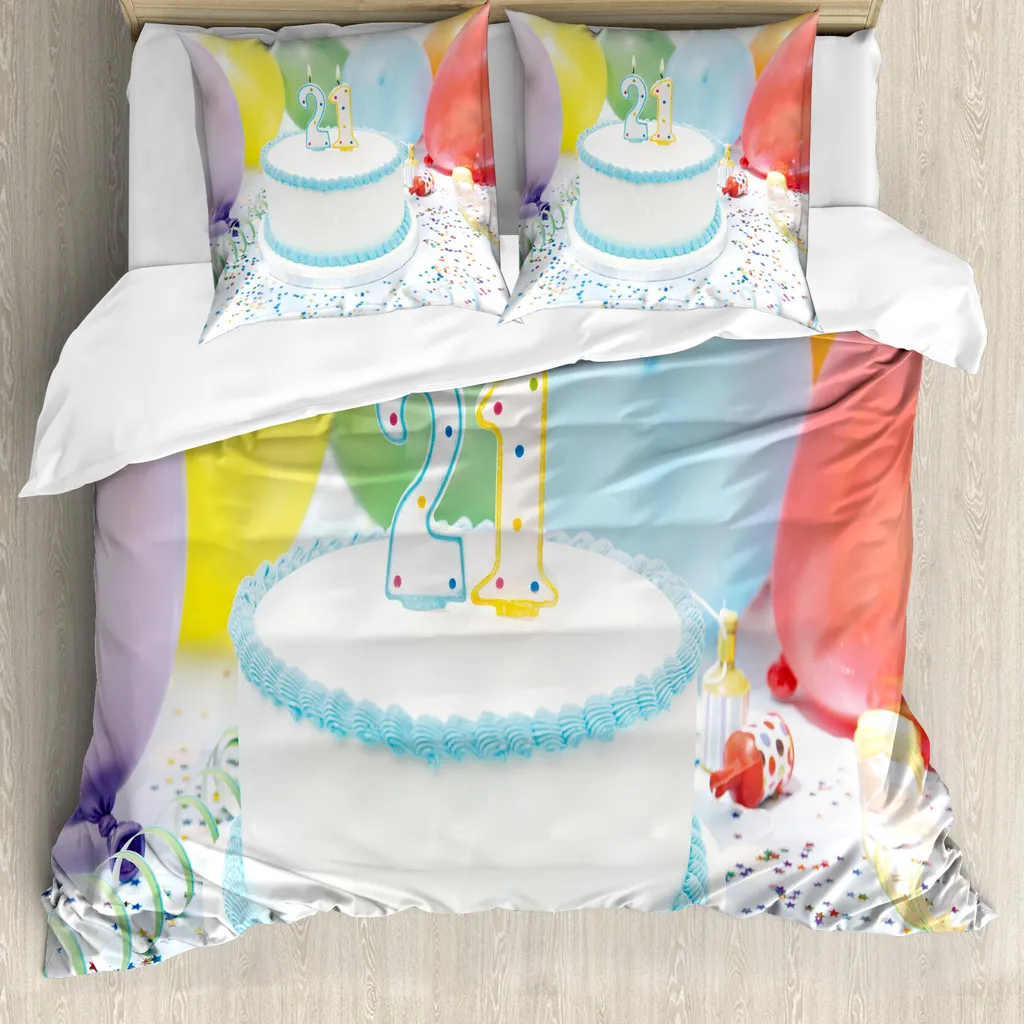 Set Letto ABAKUHAUS Palloncini Azzurri: 21 Anni di Puro Stile