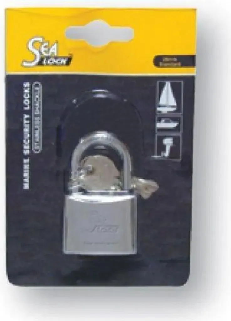 Sealock 25mm Silver Padlock - Lucchetto Inox ad Alta Precisione