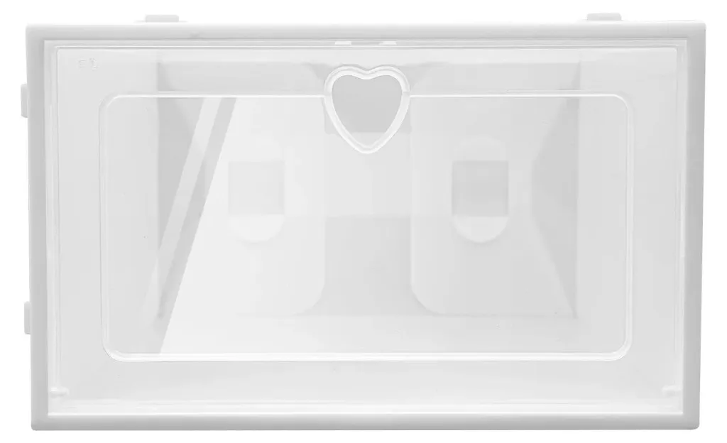 Organisateur de Chaussures Modulable Blanc - Boîtes de Rangement Lot de 20