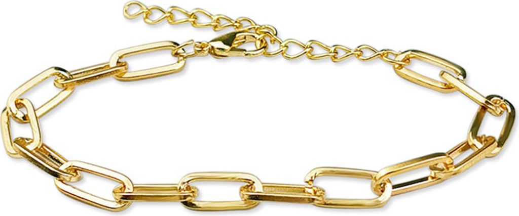 Damen-Armband, verstellbare Länge, ausgehöhlte Kette, einfarbig, poliert, galvanisierter Edelstahl, leicht, Punk, Hip Hop, cooler Mädchen-Armrei...
