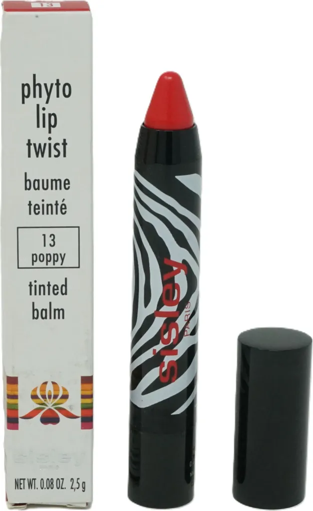 Sisley Phyto-Lip Twist 13 Coquelicot - Baume à lèvres teinté 2,5g Sisley