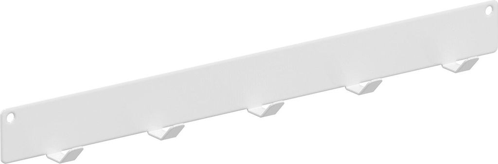 Vauth Sagel VS ADD Hook Hakenleiste 5-fach 432mm seitlich, Stahl weiß