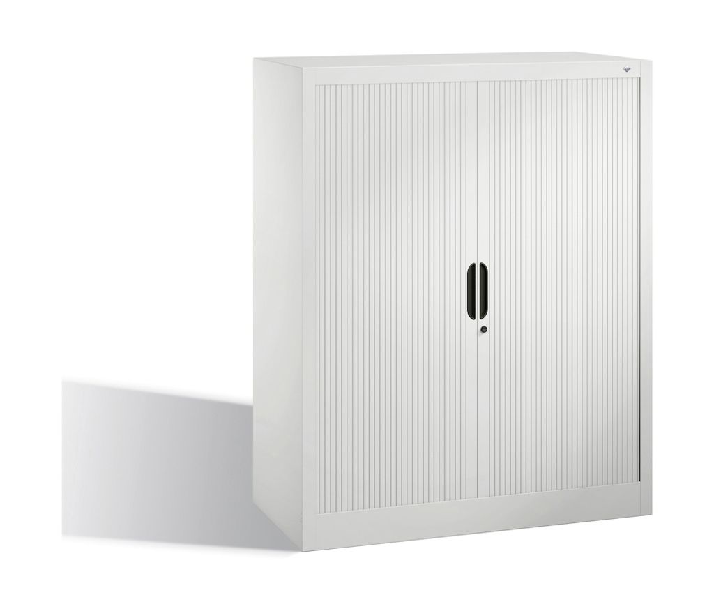 CP Omnispace Rollladenschrank lichtgrau 2 Fachböden 100,0 x 42,0 x 123,0 cm