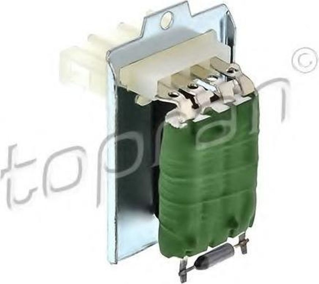 TOPRAN 104 116 Gebläsewiderstand für VW Transporter IV Bus (70B, 70C, 7DB, 7DK, 70J, 70K, 7DC, 7DJ) Innenraumgebläse