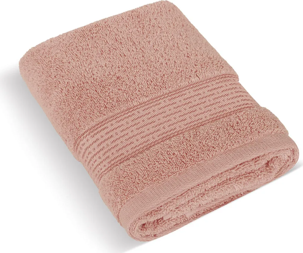 Asciugamano in spugna 70x140cm a righe 450g bordeaux