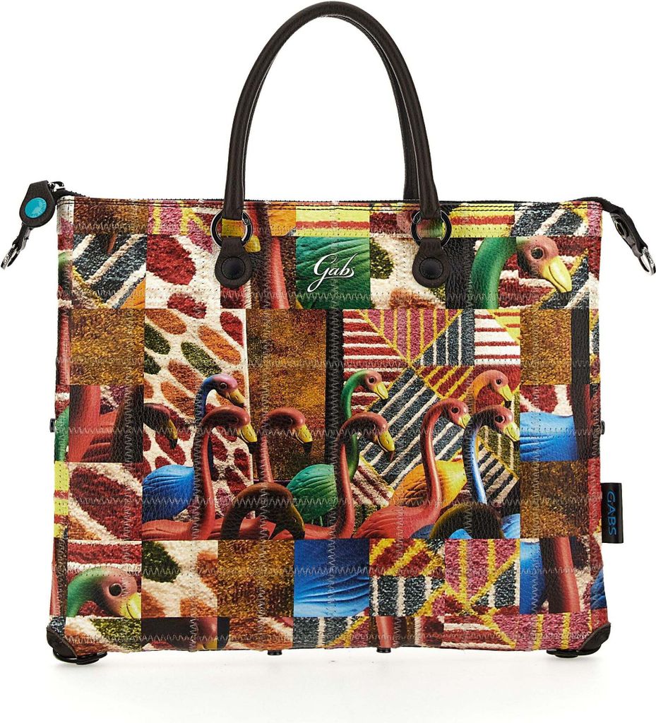 Tasche Gabs G3 Plus M Fenicotteri Zaino Mehrfarbig Haut
