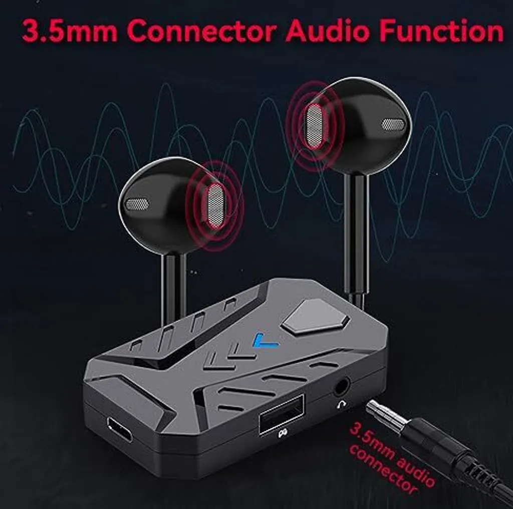 Adattatore Gaming per PS5 e Switch - Usa Tastiera e Mouse su Console - 6