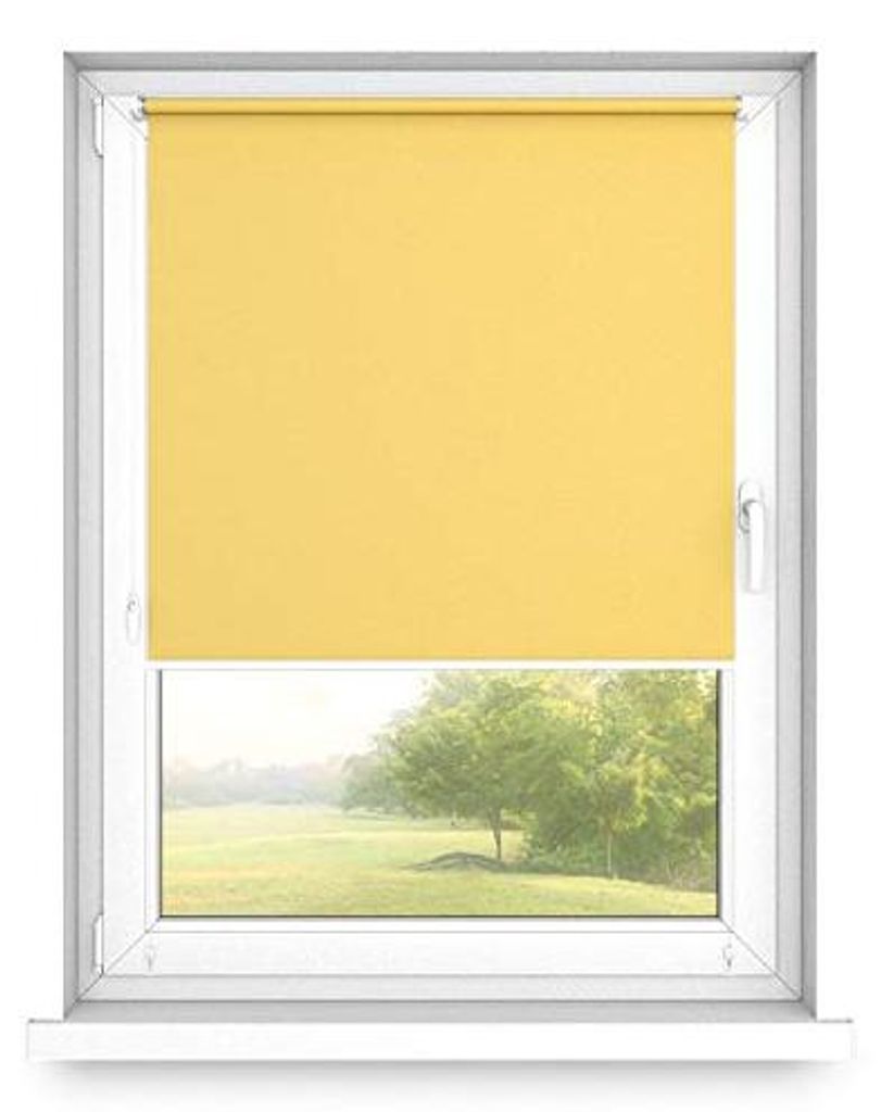 Time4blinds - Rollo ohne Kassette, 60x180 cm, Löwenzahn, Steuerung Links