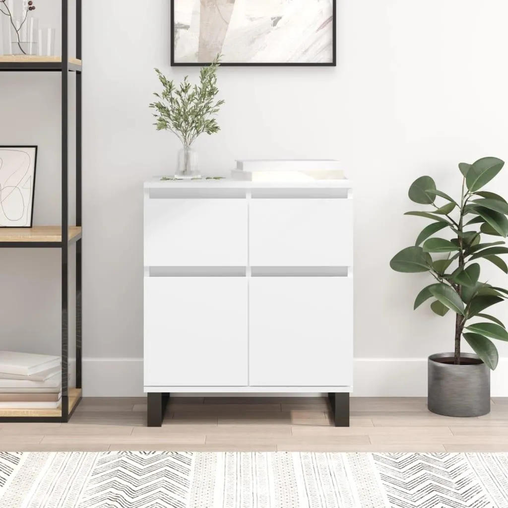Credenza Bianca vidaXL 60 cm | Trasforma il tuo Soggiorno con Eleganza