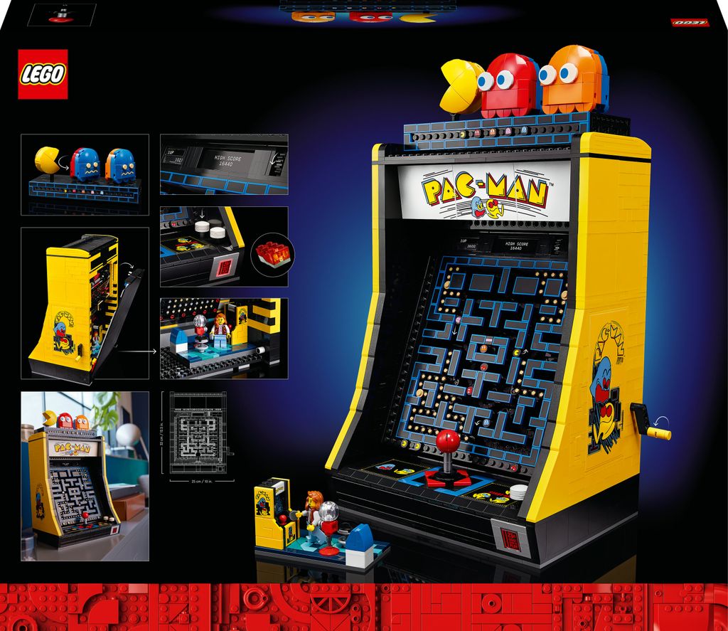 Výherní automat LEGO Icons PAC-MAN 10323 Obrázek produktu 