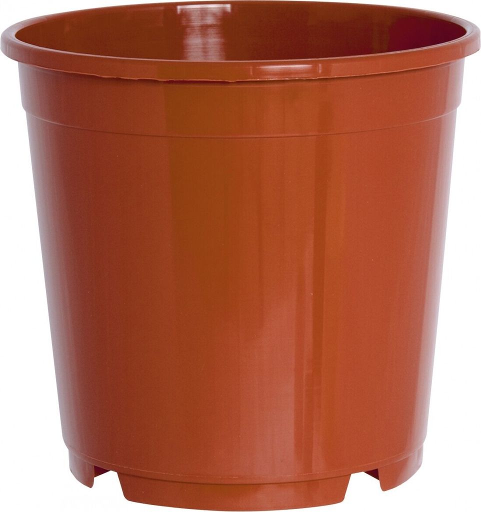 GELI Containertopf Terracotta – Ø24cm Kunststoff Pflanztopf 7L