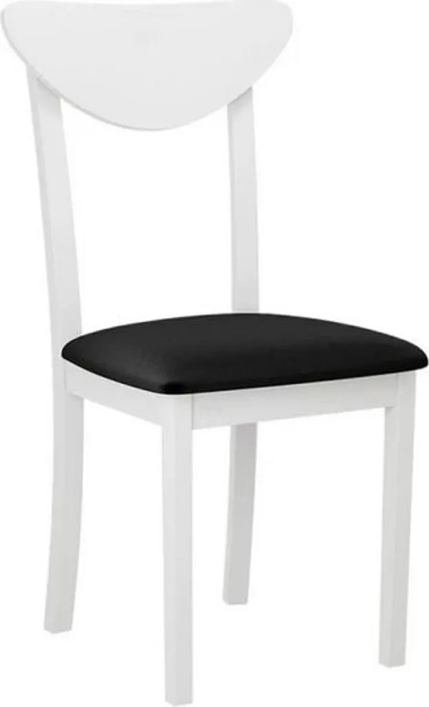 Sedia da pranzo NEYA 2 - bianco / nero