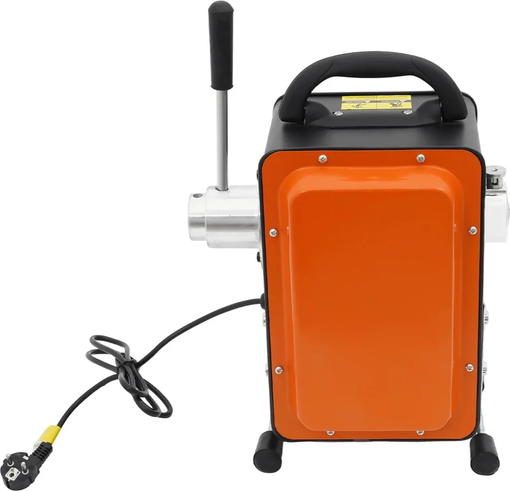 Déboucheur automatique 750W spirale 20m pour WC et tuyaux de cuisine
