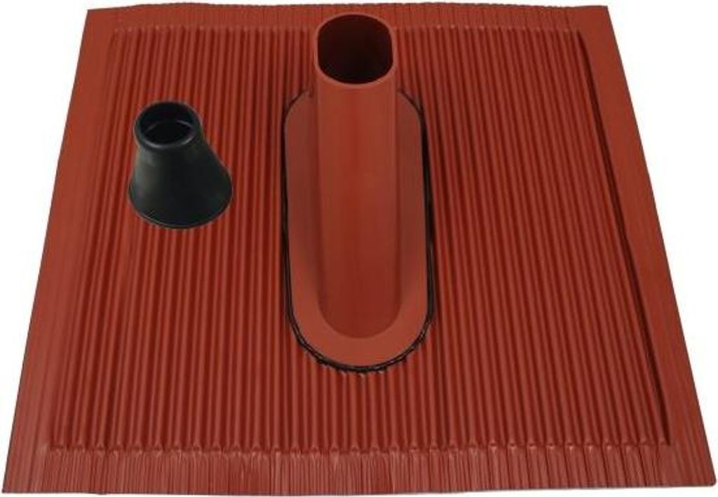 TELEVES Montageset für SPAHA 100/120.. Aluziegel rot Produktbild 