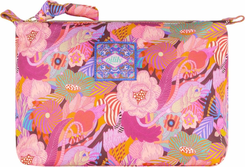 Oilily Kosmetiktasche Claire Cosmetic Bag Decadent Chocolate bunt