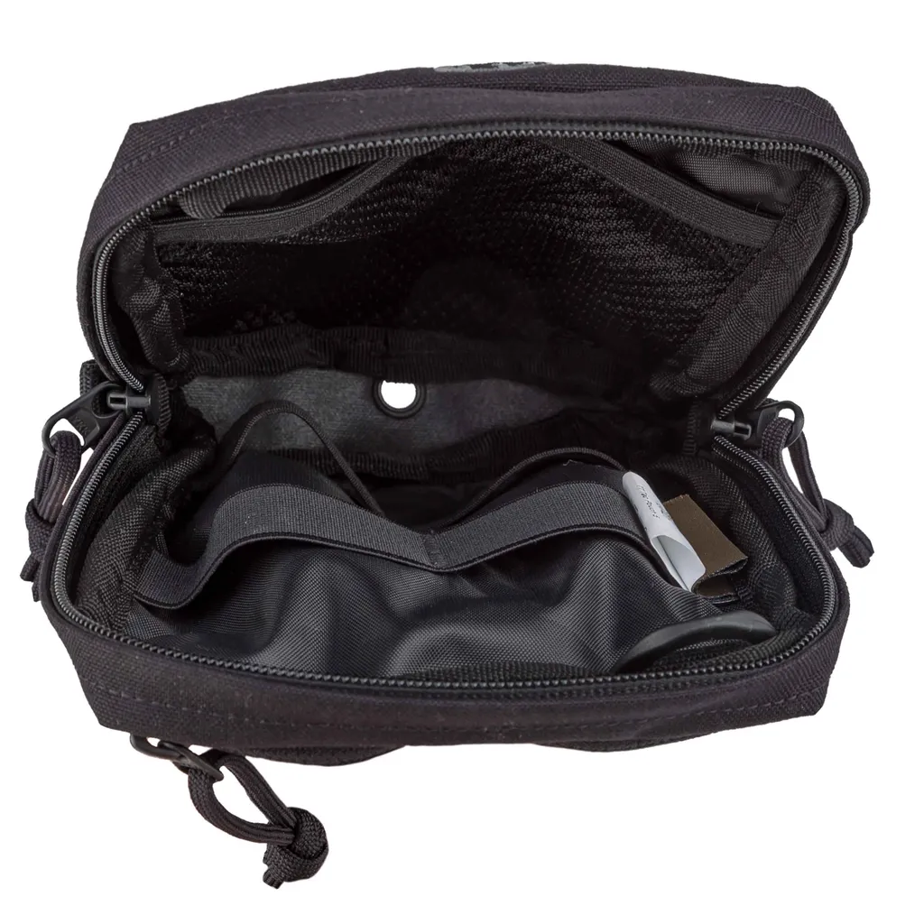 Tasmanian Tiger Tac Pouch 5 noir - Pochette accessoire tactique MOLLE - 5