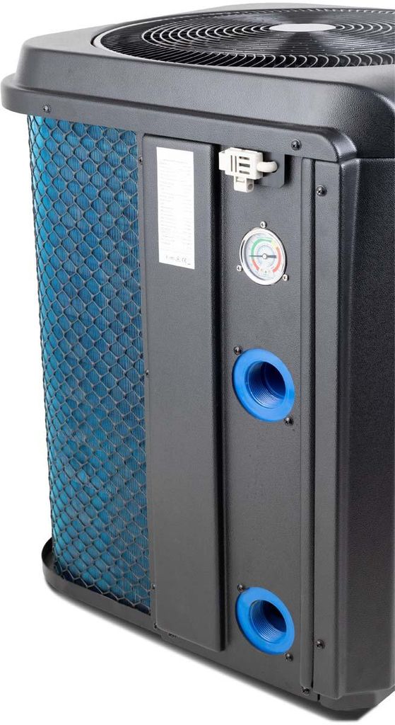 W'eau Zwembadwarmtepomp Verticale Full Inverter 10 kW, met Productafbeelding 