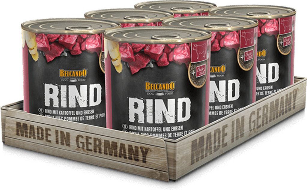 BELCANDO® Bœuf avec pommes de terre & petits pois 6x 800g Image du produit 