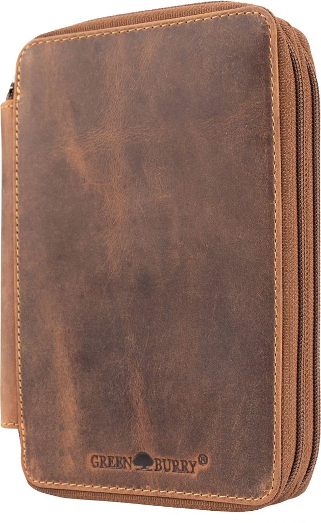 Greenburry Vintage Stifteetui Leder 13 cm Produktbild 8