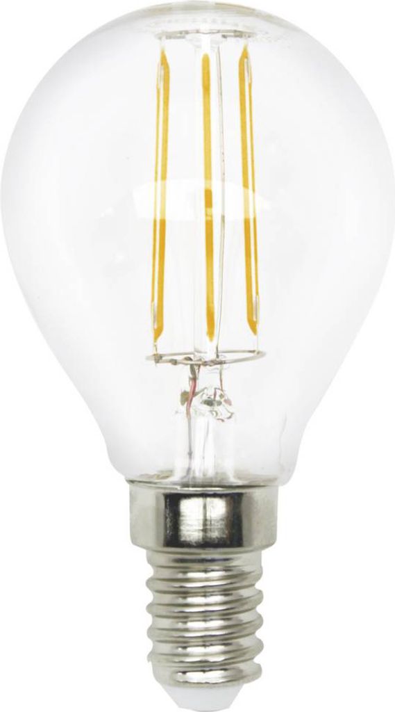 Ampoule LED à filament LightMe goutte 4,5 W = 42 W E14 Image du produit 