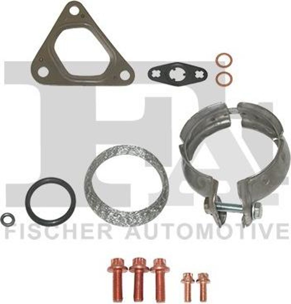 FA1 KT140070 Montagesatz Turbolader passend für MERCEDES-BENZ E-Klasse Limousine (W211) C-Klasse Limousine (W203) E-Klasse T-modell (S211) VIANO