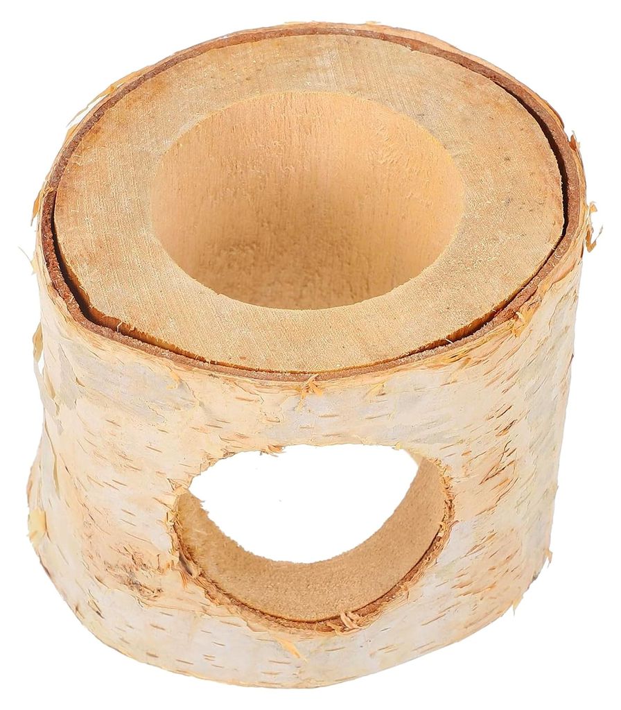 Holztunnel 8cm für Hamster und Kleintiere