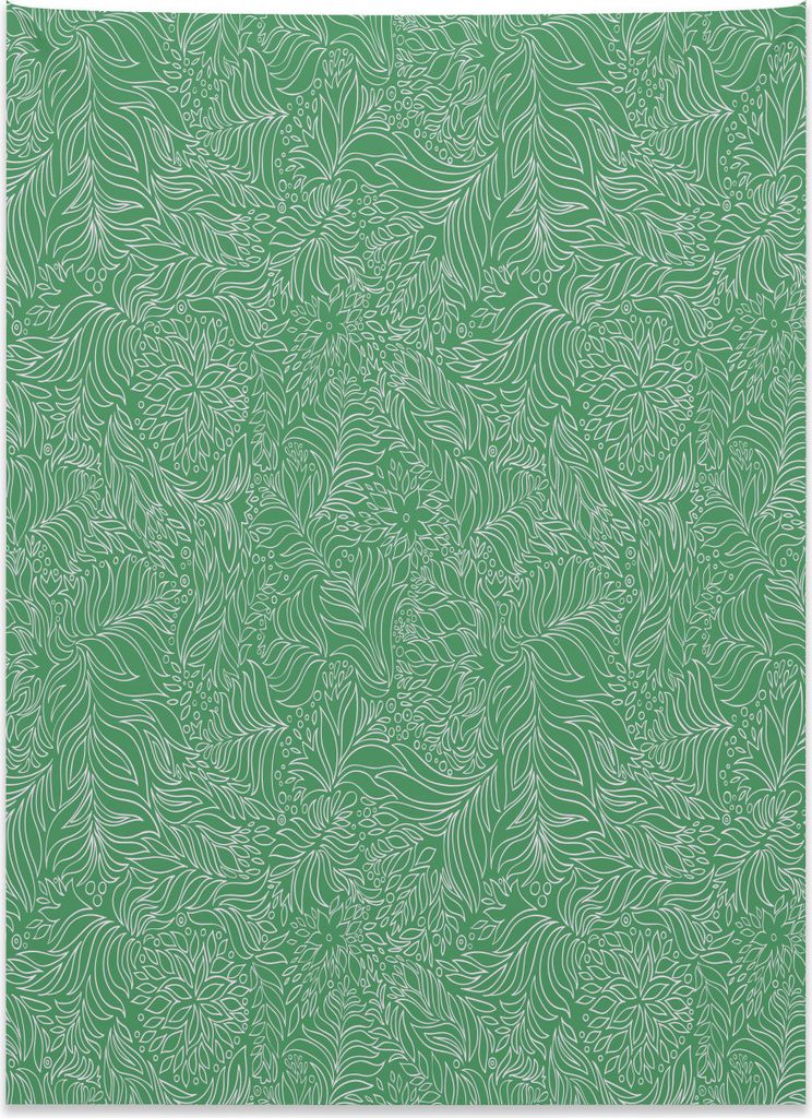 Abakuhaus Marine und Teal Wandteppich, Abstrakter Flourish aus Weiches Mikrofaser Stoff Kein Verblassen Klare Farben Waschbar, 110 x 150 cm, Türki...
