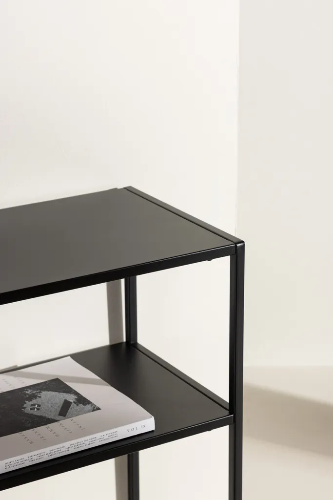 Offerta Consolle Georgetown Nero 1 Ripiano - Arredo Ingresso Slim - 9