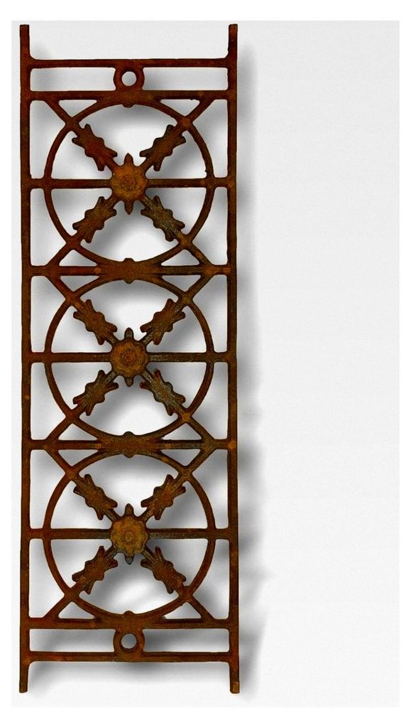 Eisengitter Balustrade für Blumenkästen, Fenstergitter im Antik-Stil, Rankhilfe für den Garten