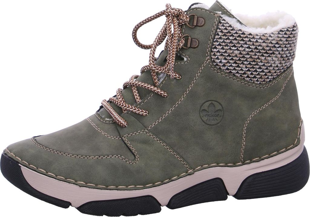 Rieker Damen High Top Sneaker Stiefelette warm gefüttert Produktbild 