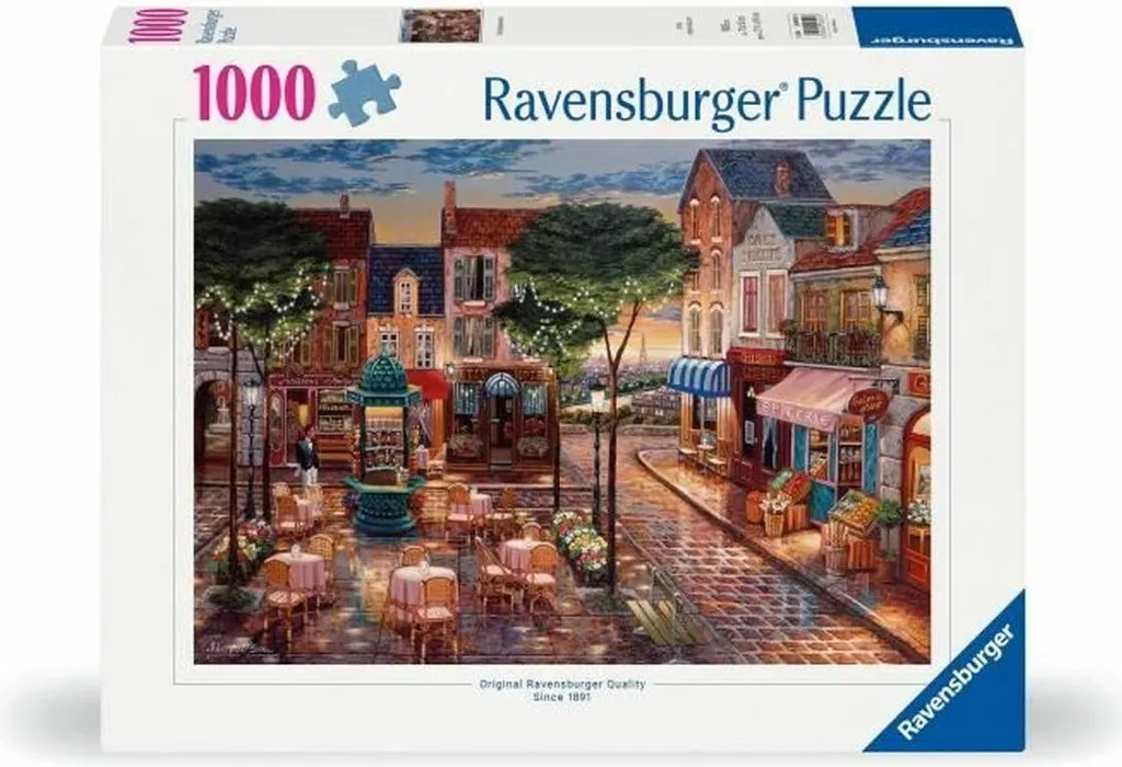 Puzzle Ravensburger peinture de Paris avec découpe Softclick