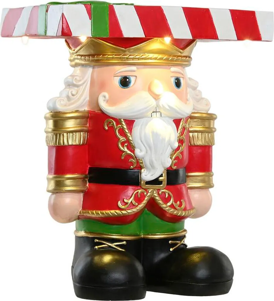 Casse-noisette multicolore 47cm : sublimez votre déco de Noël vide