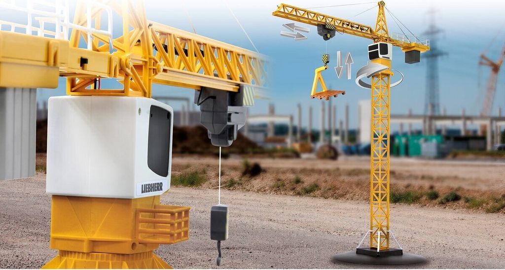 Jamara Turmdrehkran Liebherr 2,4GHz ,405109 Produktbild 11