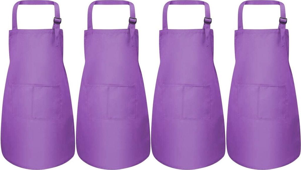 2 Stück Malkittel Kinder 8-12 Jahre | Mit Ärmeln & Taschen | Für Malen, Backen, Basteln