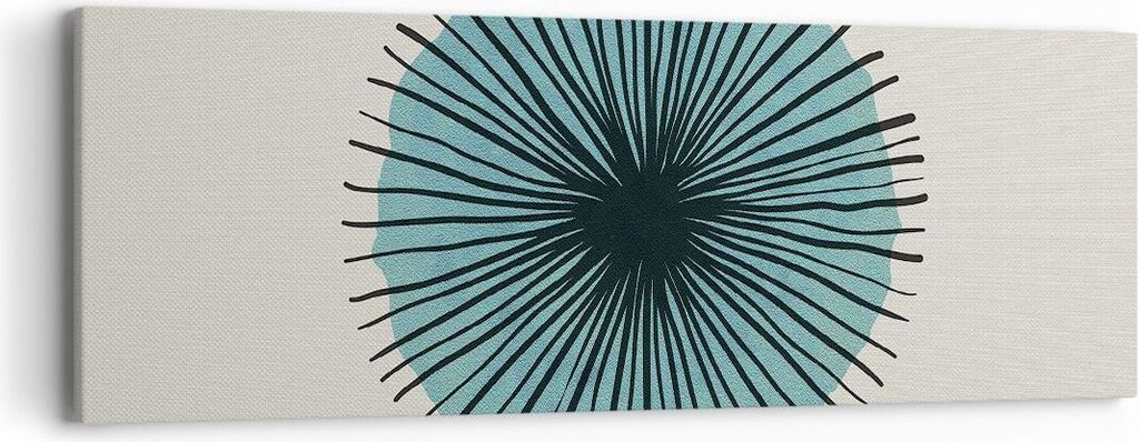 Bild auf Leinwand - Leinwandbild - Einteilig - Auge Abstraktion Modern - 90x30cm - Wand Bild - Wanddeko - Wandbilder - Leinwanddruck - Bilder - Wan...
