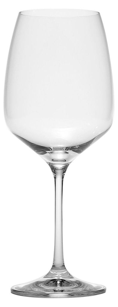 Scaligero 6er-Set Gläser für edle Rotweine aus hochwertigem Kristallglas, 55 cl - Elegantes Design für professionelle und private Weinproben