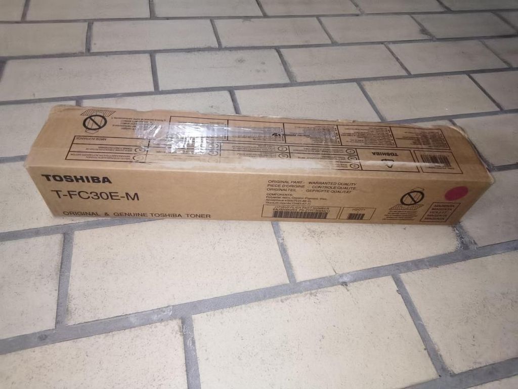 Toshiba T-FC30E-M tonercartridge, 6AG00004452, magenta, Productafbeelding 