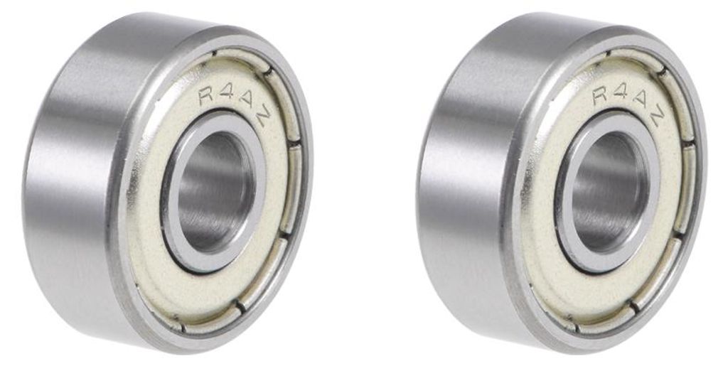 2 Stš¹ck R4AZZ Rillenkugellager Kugellager Doppelt Abgedichtete 6mm x 19mm x 7mm Chromstahl P6 (ABEC3) Bearing Skateboard Bearings Skateboard Kug...
