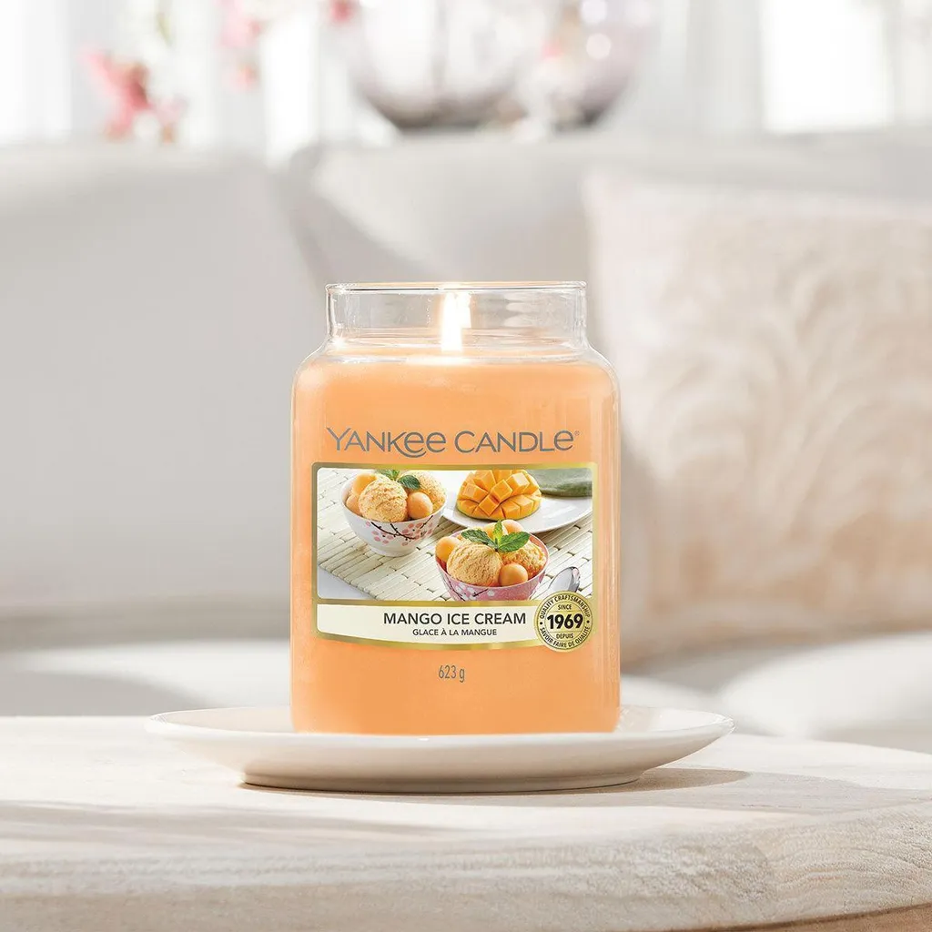 Yankee Candle Mango Ice Cream 623g - Offerta Candela Grande - 2