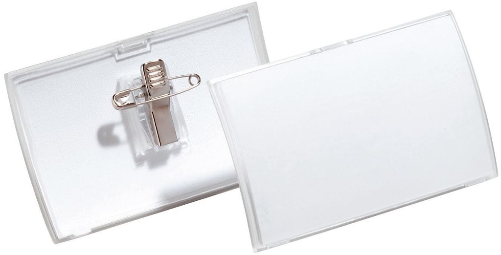 DURABLE Namensschild Click Fold m Kombiklemme 54x90mm 25 St Obrázok produktu 