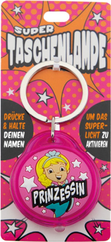 Super Taschenlampe f. Kinder Prinzessin