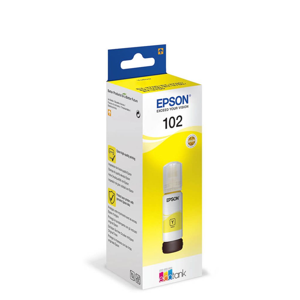 Epson 102, Originální, Žlutá, Epson, - EcoTank ET-4750 - Obrázek produktu 